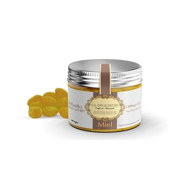 Bomboane CBD 40 mg Delicieuse Miere 1200 mg
