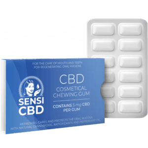 Guma de mestecat cu 5mg CBD