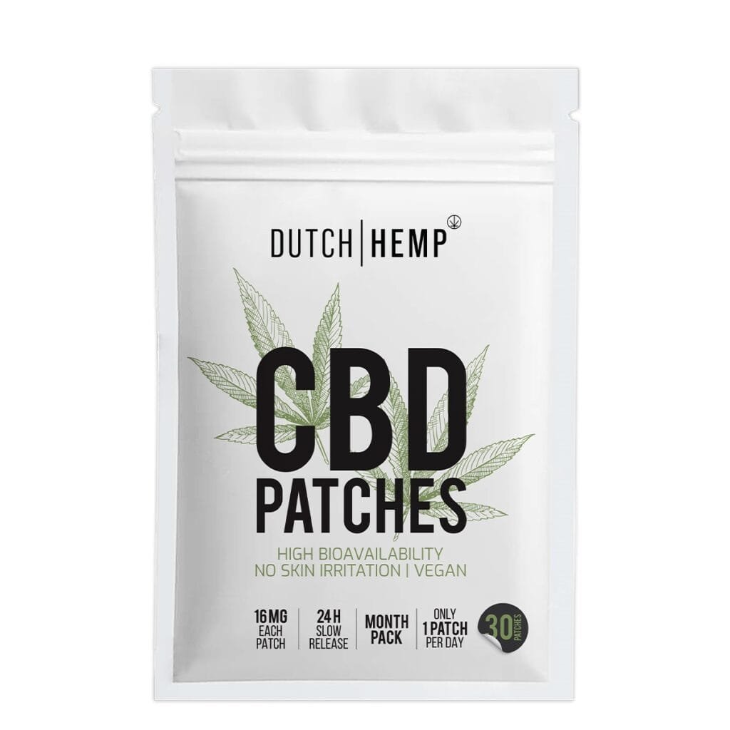 Plasturi CBD Dutch Hemp-16 mg- 30 buc – 480mg