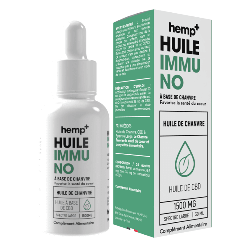Ulei CBD 5% -30ml Canepa Naturala HEMP+ 1500 mg CBD