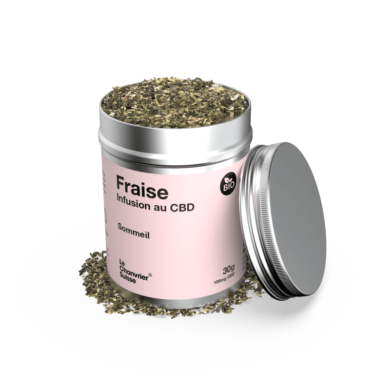 Infuzie CBD de capsuni