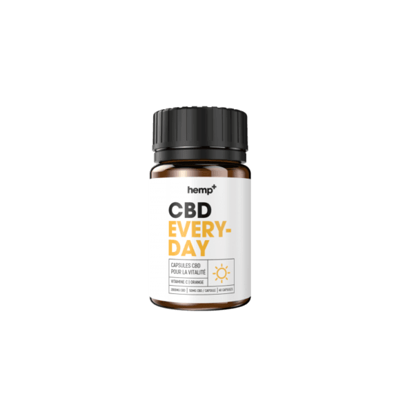 CAPSULE CBD EVERY-DAY, BIO, 50MG, 40 BUC, 2000MG