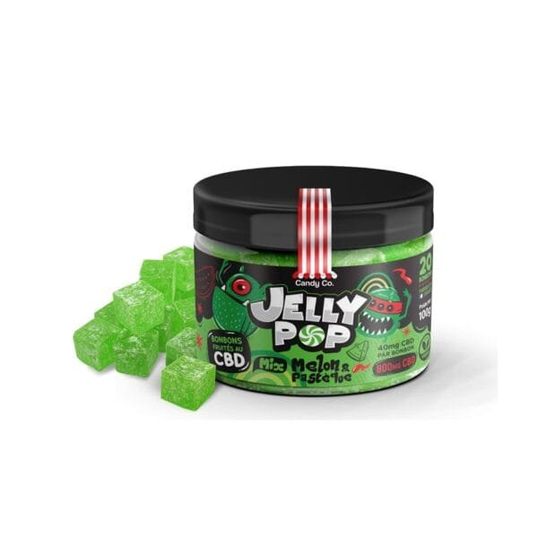 Jeleuri 40 mg CBD Melon & Watermelon 800 mg