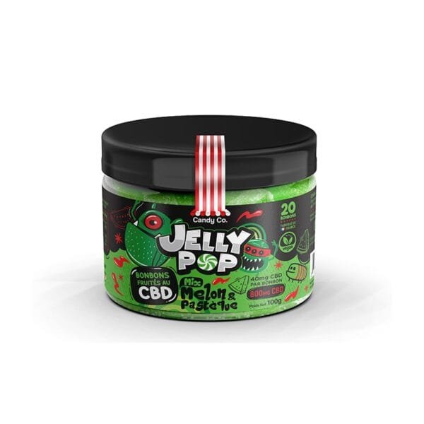 Jeleuri 40 mg CBD Melon & Watermelon 800 mg