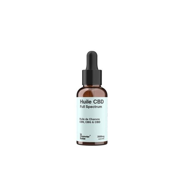 Ulei CBN, CBG & CBD 10% 30ml- Le Chanvier Suisse