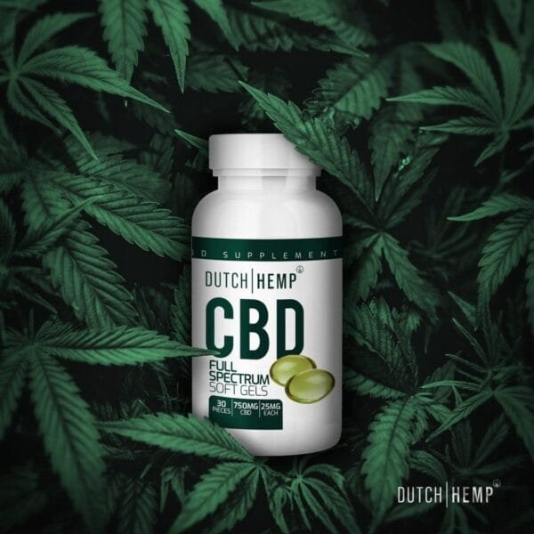 Capsule CBD Dutch Hemp 25 mg
